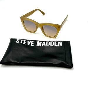 Steve Madden "Manzo" Womens Sunglasses Eyeglasses Frame 55-22-149 + Case